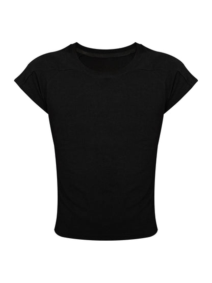 ATAnothingness Deconstructed Split Raglan Round Neck Women&