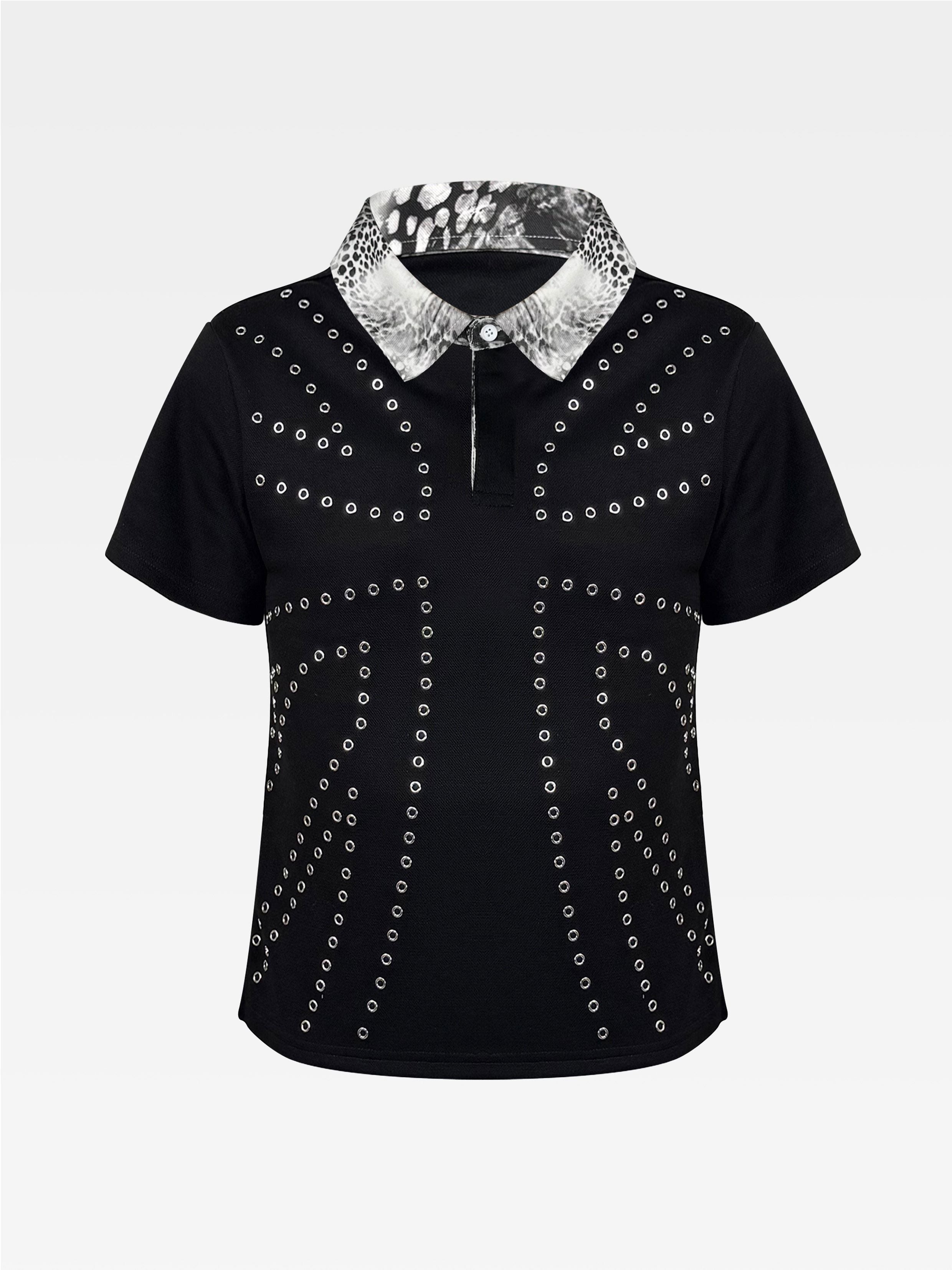 ATAnothingness_Leopard_Studded_Hotfix_Polo_Women&