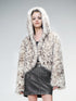 UpdateNN NORTH NODE Hooded Plush Fleece Jacket With Crystal Velvet Lining