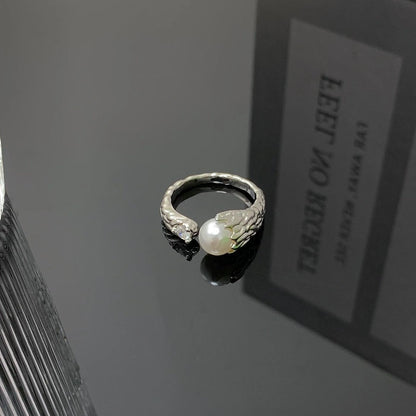 Accessories Adjustable Baroque Pearl Ring
