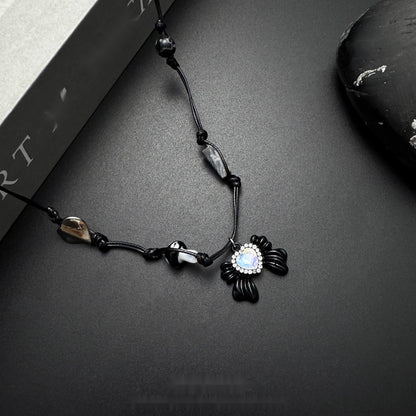 Accessories_Adjustable_Bow_Zircon_Pendant_Necklace_MISSTT