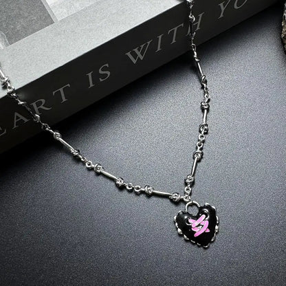 Accessories Adjustable Charm Link Choker Necklace