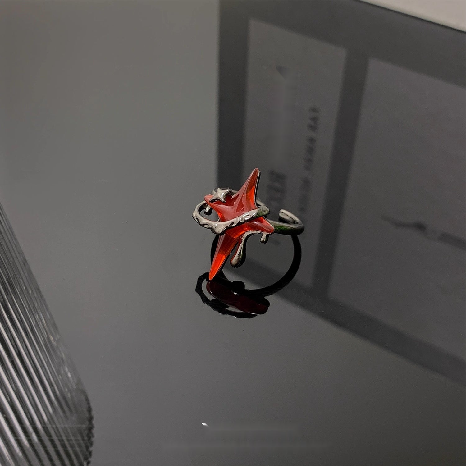 Accessories_Adjustable_Dark_Red_Star_Punk_Ring_MISSTT