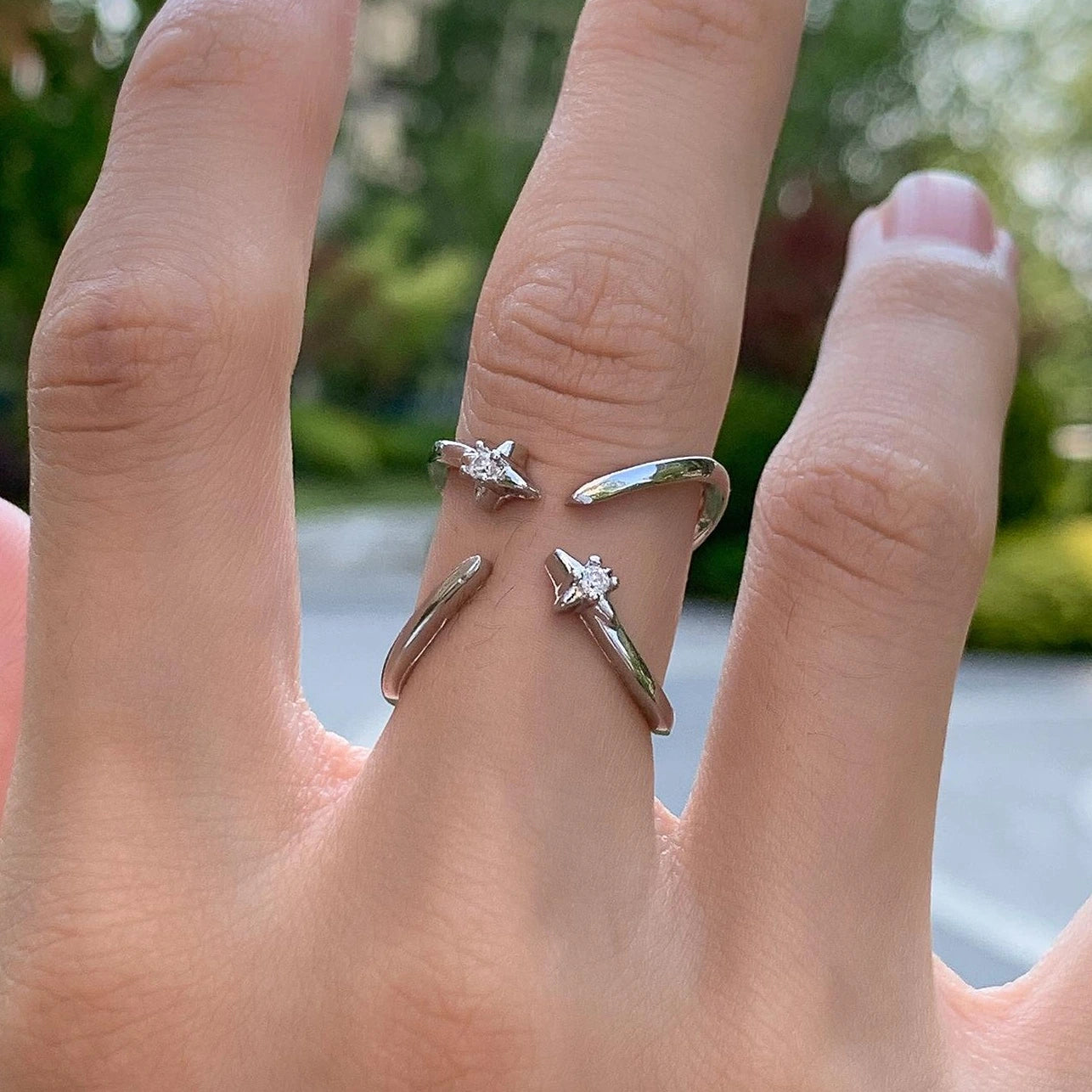 Accessories Adjustable Open Ring For Stacking