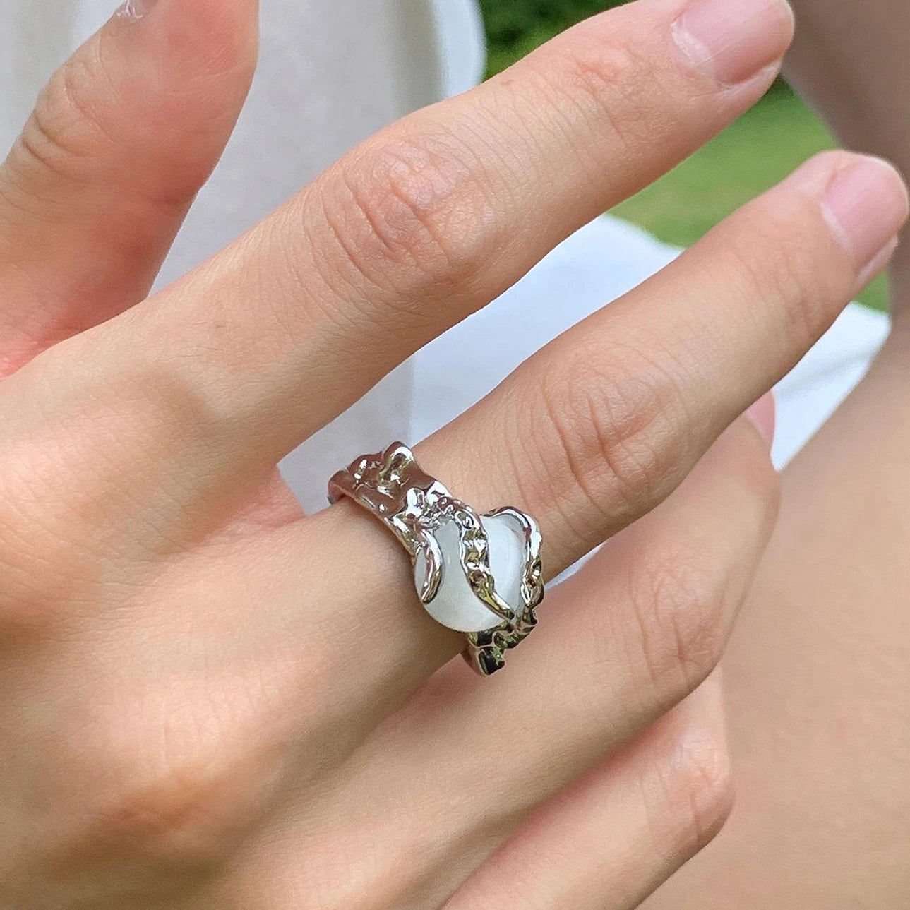 Accessories Adjustable Open Ring In Minimalist Style