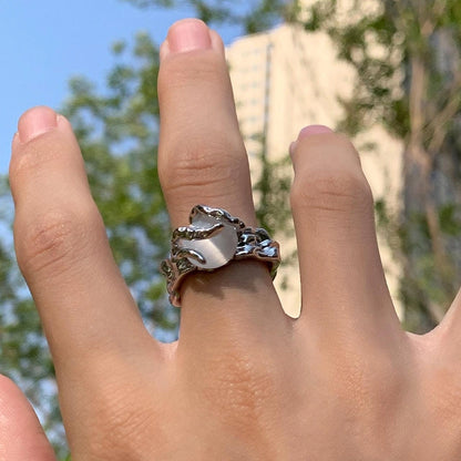 Accessories Adjustable Open Ring In Minimalist Style