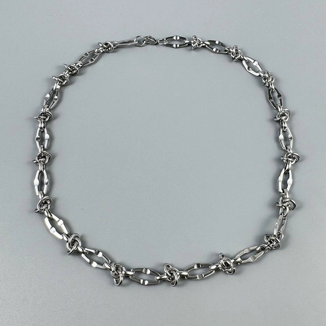 Accessories Adjustable Titanium Steel Collar Necklace