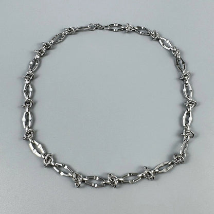 Accessories Adjustable Titanium Steel Collar Necklace