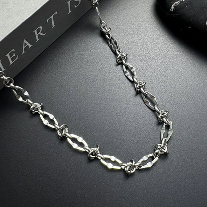 Accessories Adjustable Titanium Steel Collar Necklace