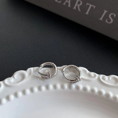 Accessories Artistic Diamond Stud Ear Cuff