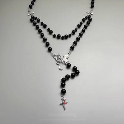 Accessories_Black_Beaded_Cross_Butterfly_Pendant_Choker_MISSTT