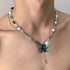 Accessories_Butterfly_Fringe_Beaded_Pendant_Choker_MISSTT