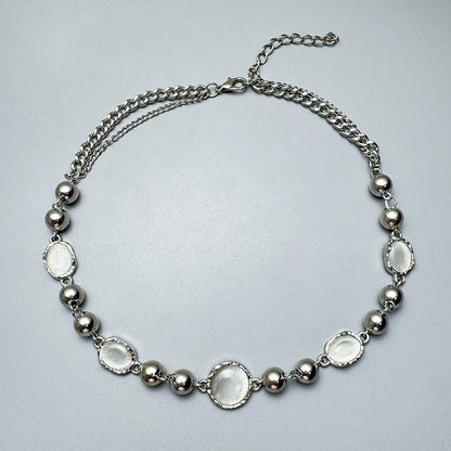 Accessories Cat S Eye Gemstone Choker Necklace