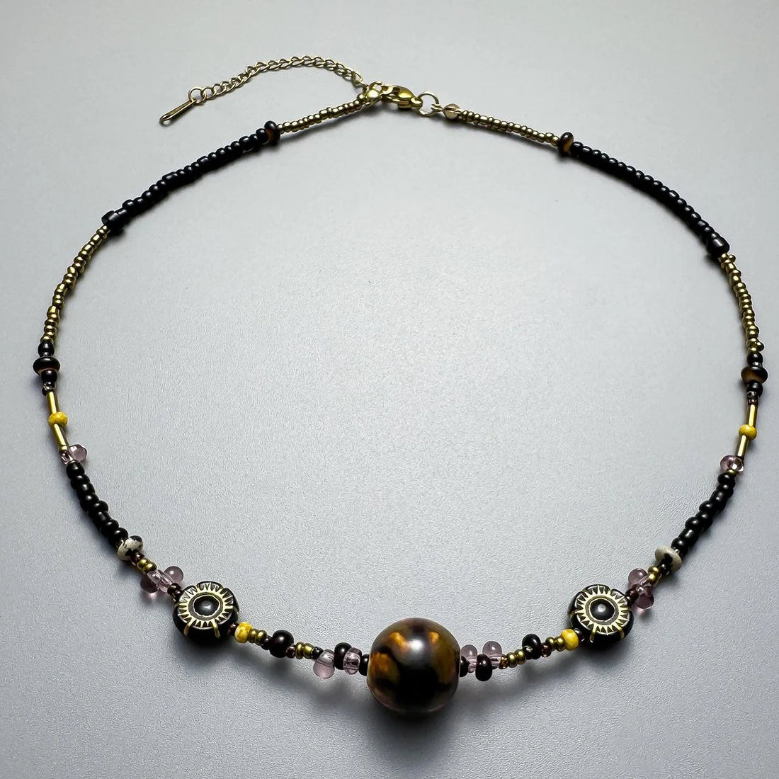 Accessories Colorful Beaded Collar Necklace
