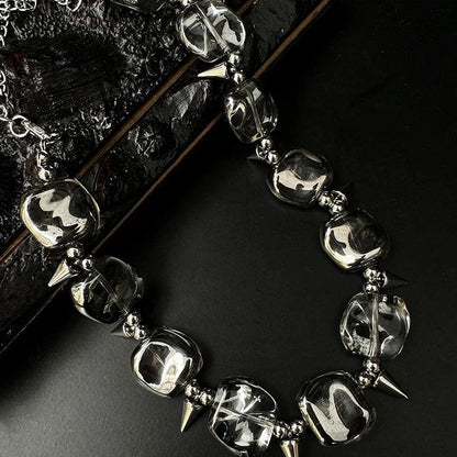 Accessories Dark Crystal Punk Choker Necklace