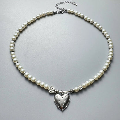 Accessories Elegant Pearl Choker Necklace
