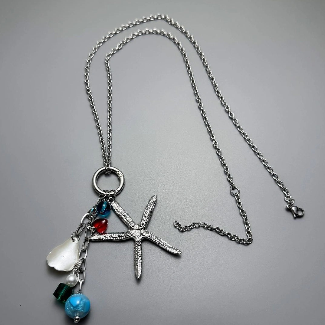 Accessories Elegant Starfish Pendant Necklace