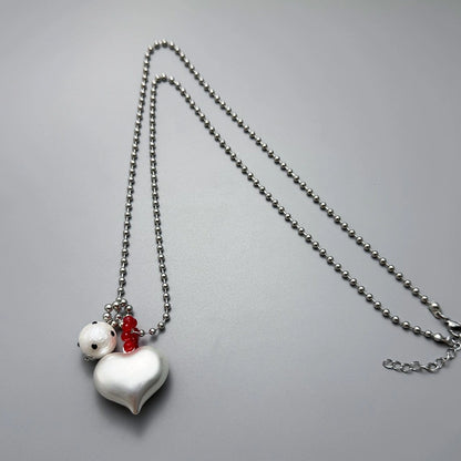 Accessories Elegant Teardrop Pendant Long Necklace