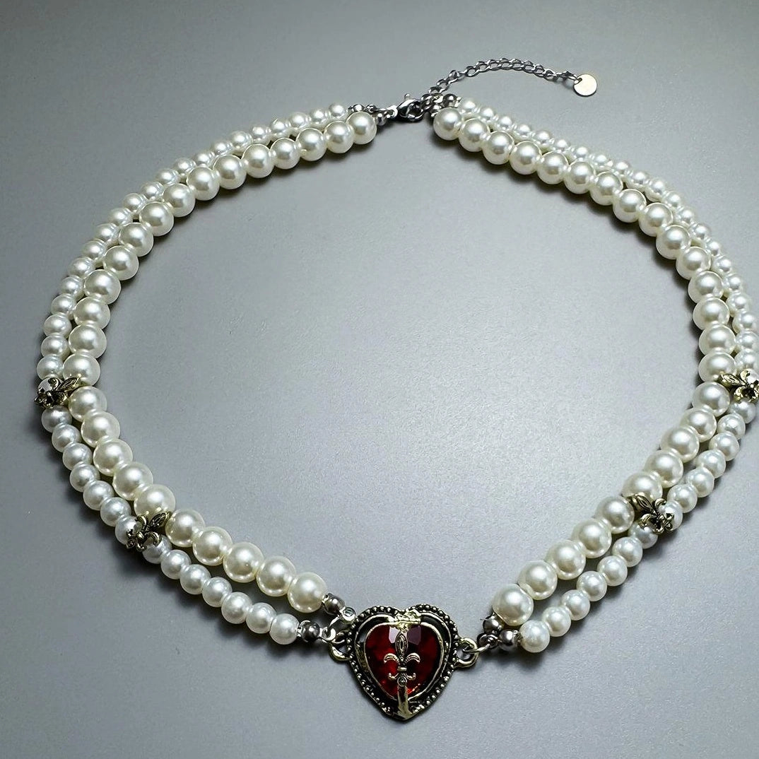 Accessories French Pearl Choker Necklace