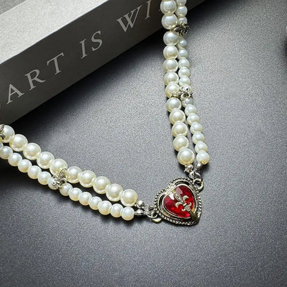 Accessories French Pearl Choker Necklace