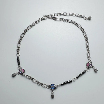 Accessories Fringed Zircon Layered Collarbone Necklace