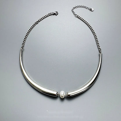 Accessories_Geometric_Pearl_Chain_Necklace_MISSTT