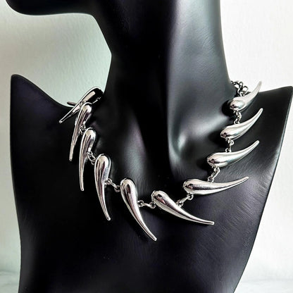 Accessories Geometric Punk Exaggerated Titanium Steel Choker