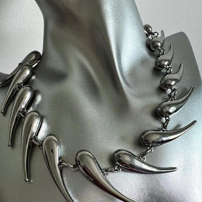 Accessories Geometric Punk Exaggerated Titanium Steel Choker