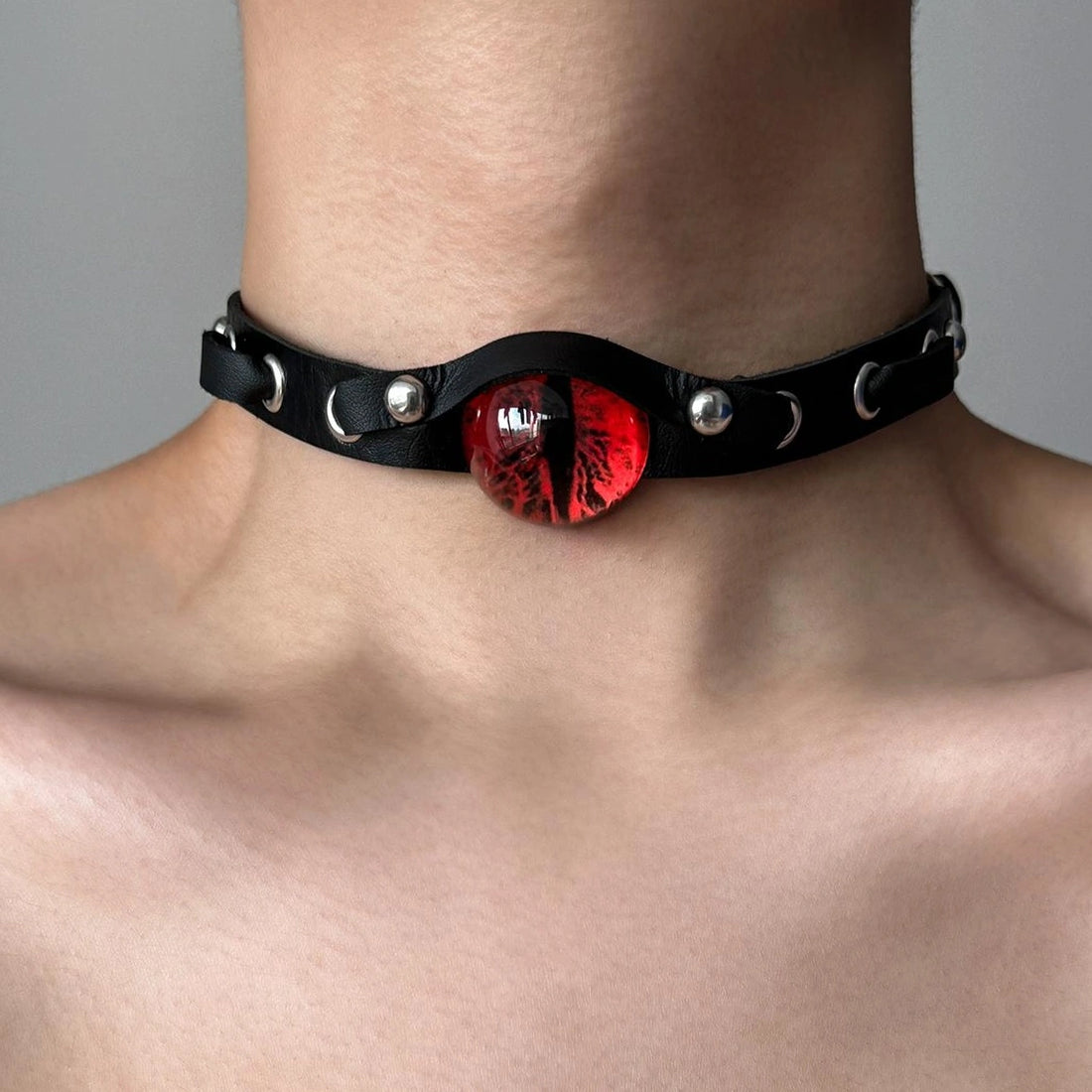 Accessories Gothic Evil Eye Choker Necklace