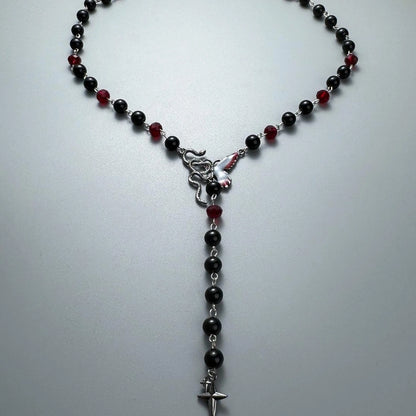 Accessories Gothic Serpent Butterfly Pendant Long Necklace