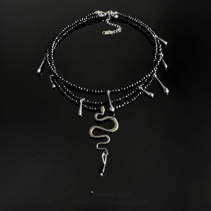 Accessories_Gothic_Snake_Crystal_Beaded_Choker_Necklace_MISSTT