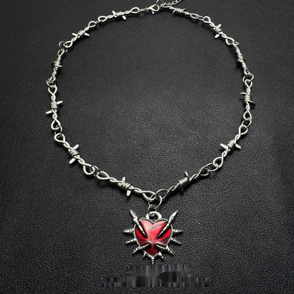 Accessories_Gothic_Thorn_Heart_Choker_Necklace_MISSTT