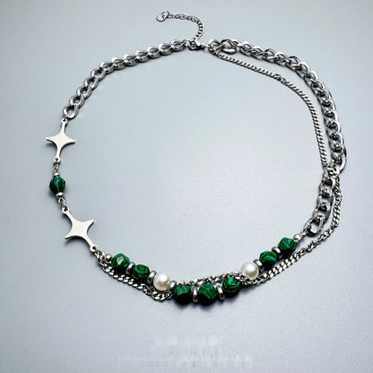 Accessories_Green_Crystal_Cross_Pendant_Necklace_MISSTT