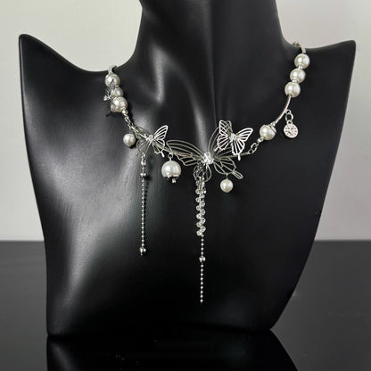 Accessories_Hollow_Butterfly_Pearl_Y2K_Fringe_Choker_MISSTT