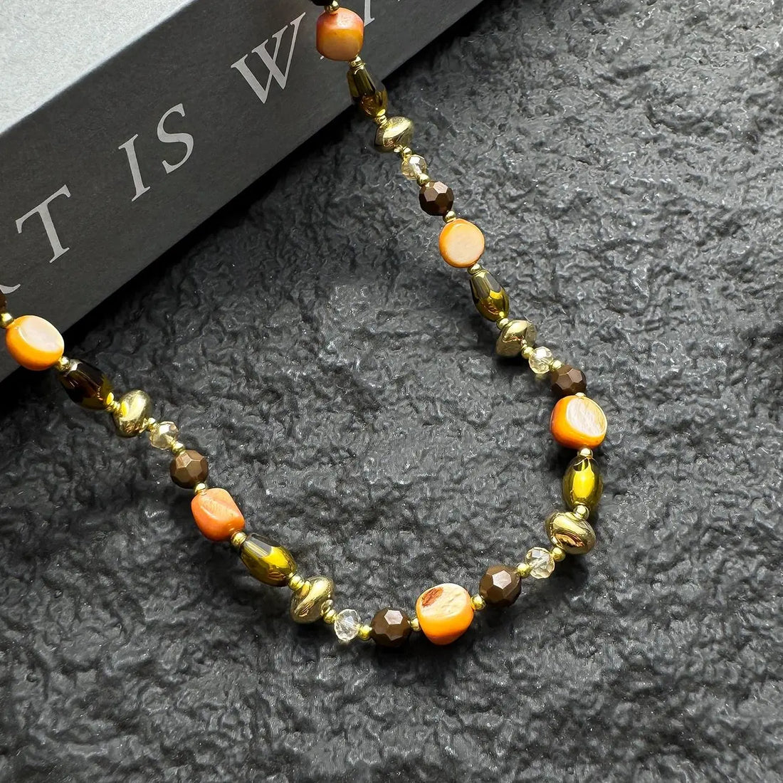 Accessories Irregular Shell Beaded Necklace