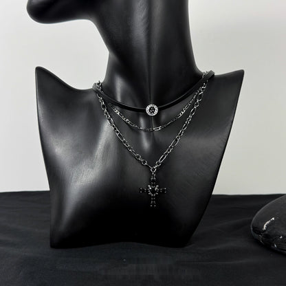 Accessories_Layered_Cross_Collar_Choker_MISSTT