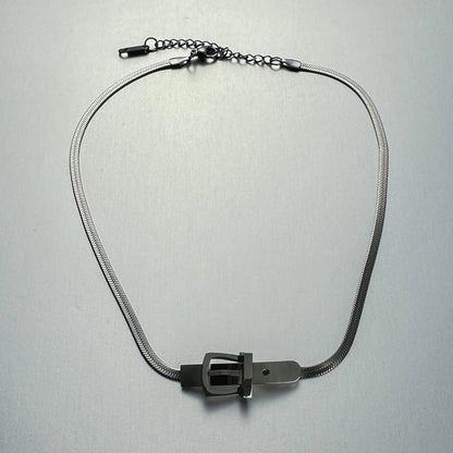 Accessories Layered Cross Pendant Choker