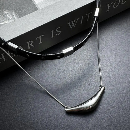 Accessories Layered Metal Collar Choker
