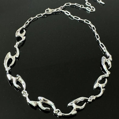 Accessories Minimalist Titanium Steel Collar Necklace