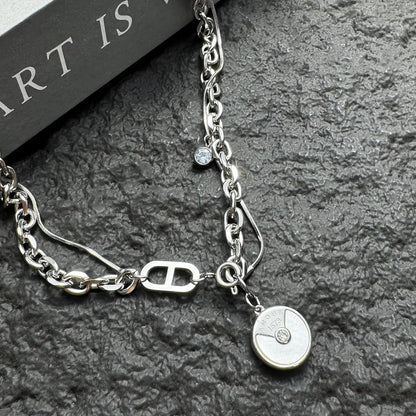 Accessories Multi Layer Coil Pendant Choker