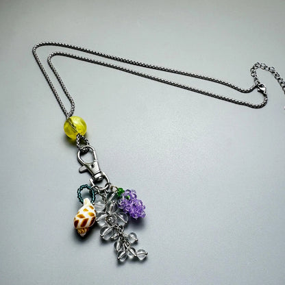 Accessories Multielement Seashell Pendant Necklace