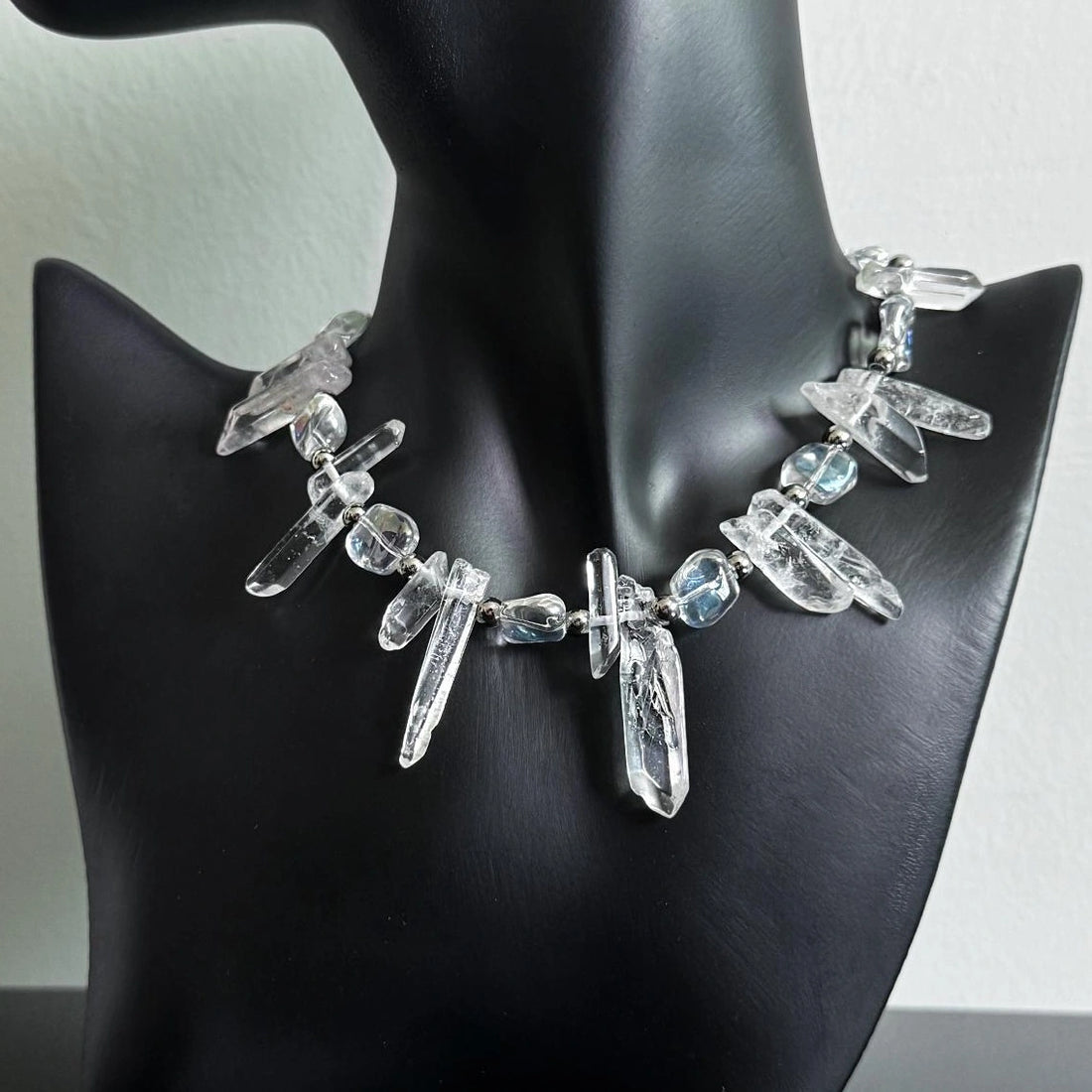 Accessories Natural Crystal Irregular Necklace Unisex