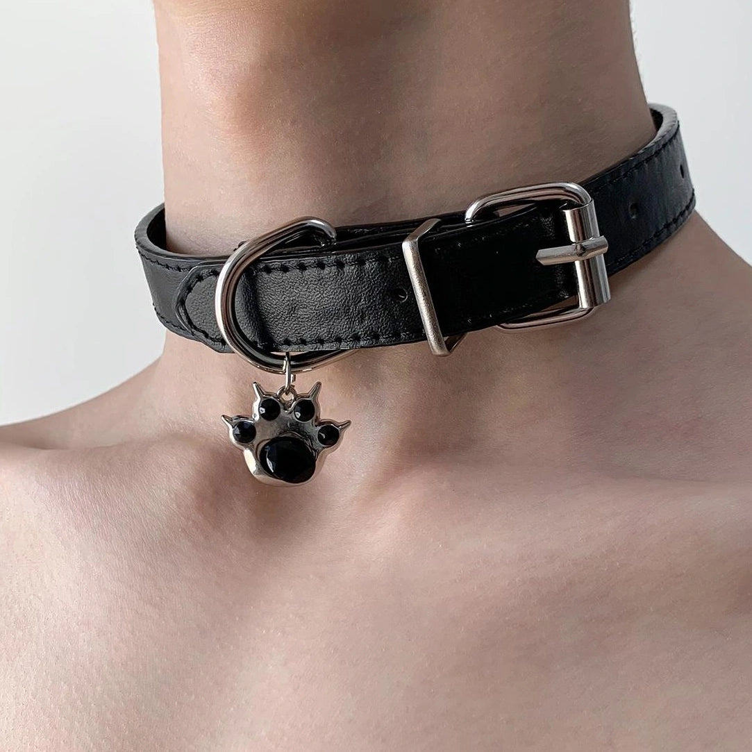 Accessories Punk Cat Claw Collar Choker
