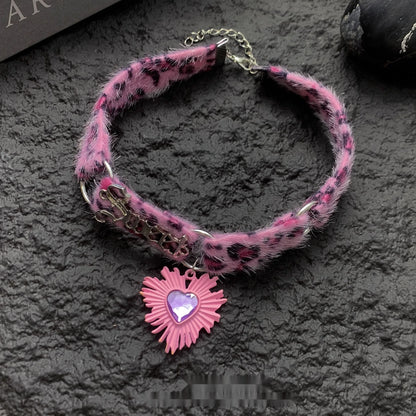 Accessories_Purple_Leopard_Heart_Choker_Necklace_MISSTT