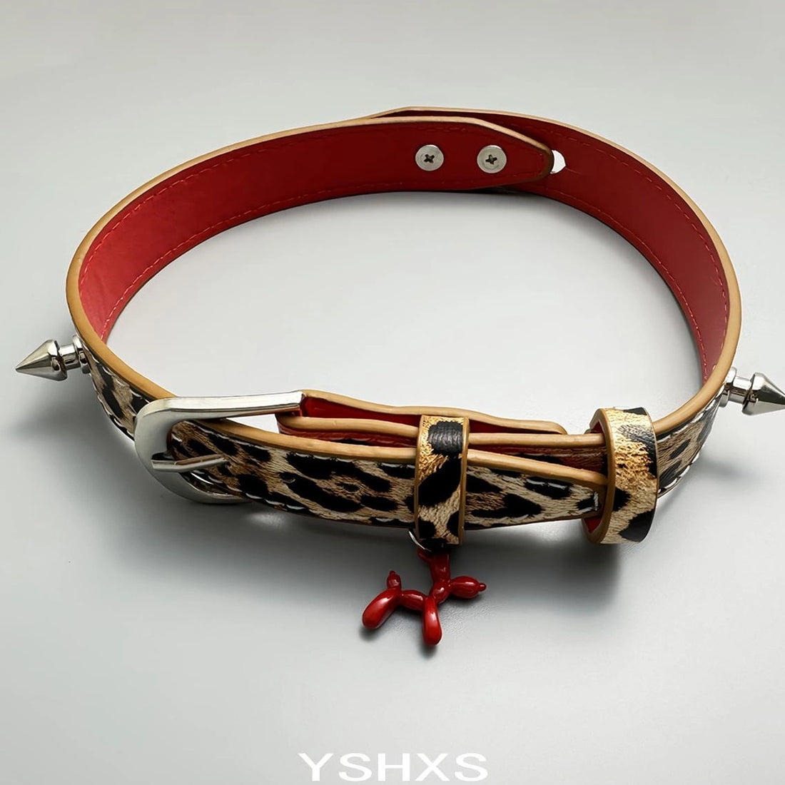 Accessories Retro Red Balloon Dog Choker Necklace
