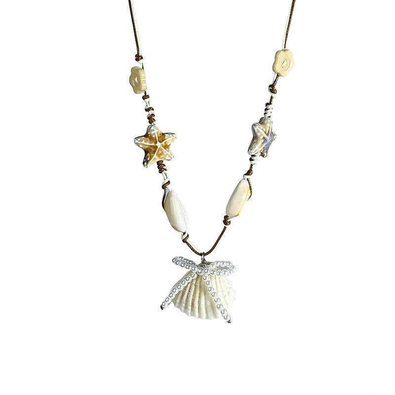 Seashore Starfish Pendant Necklace