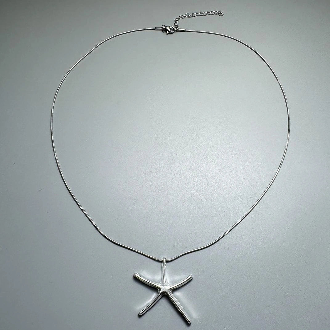 Accessories Stylish Starfish Pendant Necklace