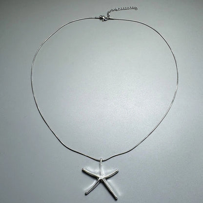 Accessories Stylish Starfish Pendant Necklace