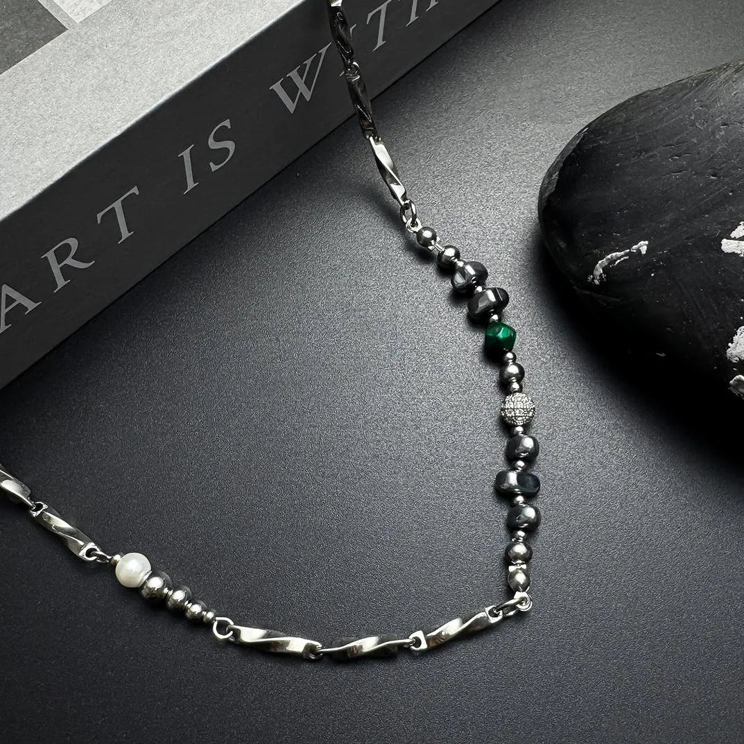 Accessories Titanium Steel Layered Collar Necklace