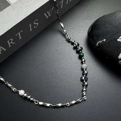 Accessories Titanium Steel Layered Collar Necklace
